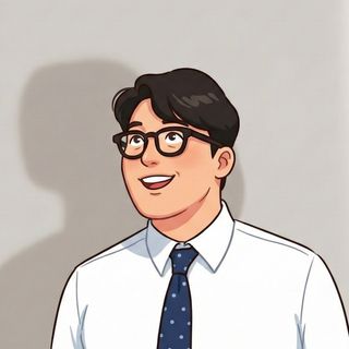 블로그오빠의 기존 프로필 일러스트